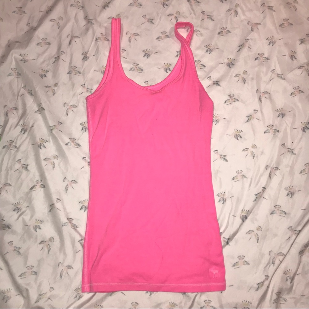 Pink Abercrombie and Fitch sleeveless
